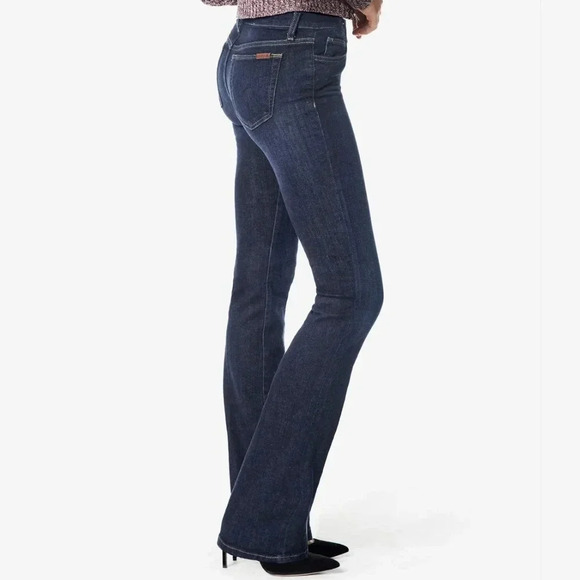 Joe's Jeans Anthropologie Honey Fit Low Rise Dark Denim Hale Wash Bootcut Sz 26. - Picture 3 of 16